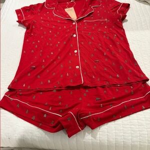 Eberjey Christmas pajama set